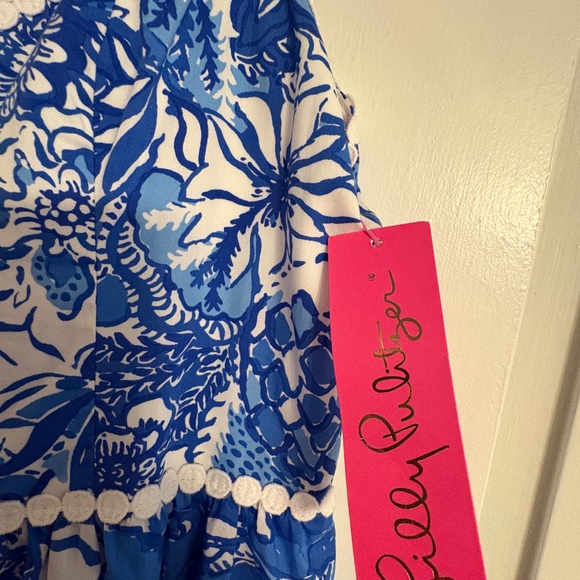 Lily Pulitzer Blue Tang size 14 - Picture 3 of 7
